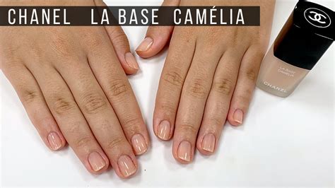 chanel camelia base coat|chanel la base camelia application.